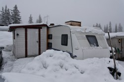 Fortsatt en del snø