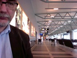 Fra flyplassen i Tromsø