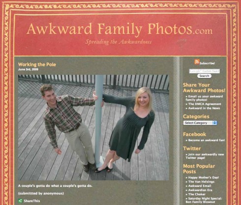 Merkelige familiebilder