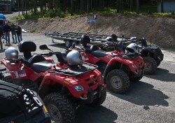 ATV ferdig oppstilt