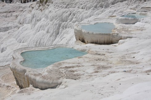 Typisk motiv fra Pamukkal