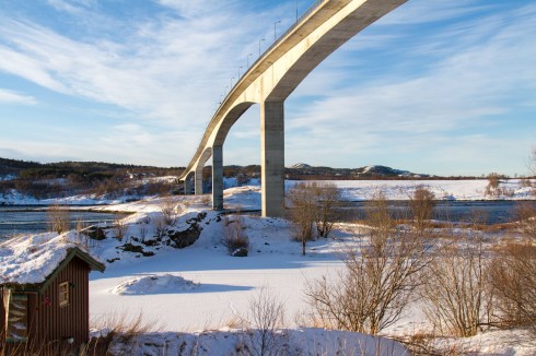 Kjørte tur til Saltstraumen i dag