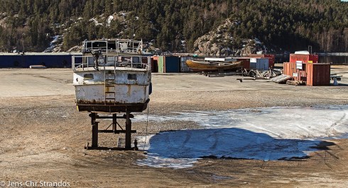 Bilder fra Halden havn