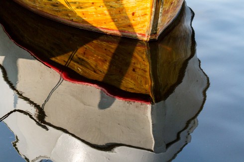 Jeg gikk en liten morgentur langs havna