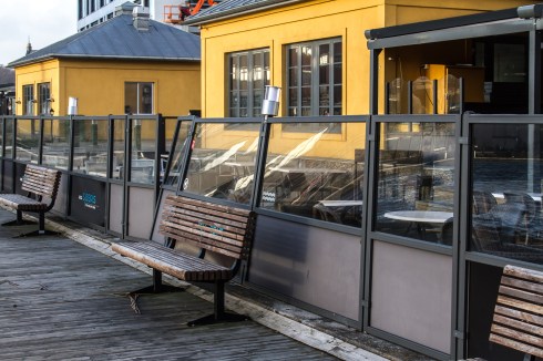 Sjøbris har fått flyttet litt på veggen sin