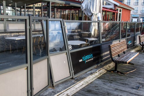 Sjøbris har fått flyttet litt på veggen sin