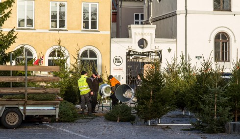 Vindfull dag i Halden