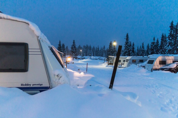 Ikke så mye snø som vanlig