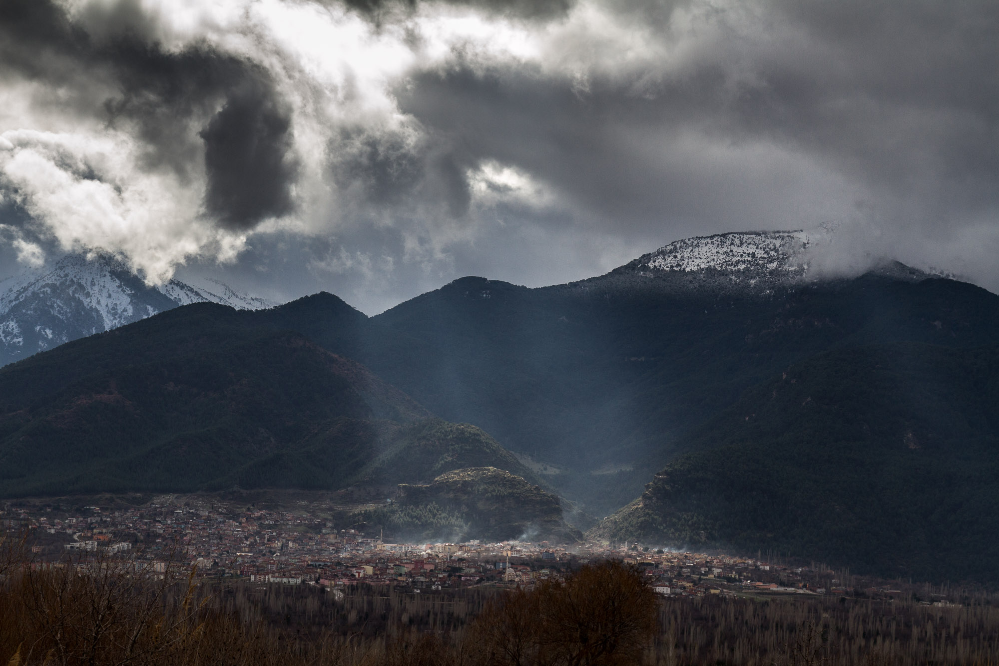 På vei ut til Honaz