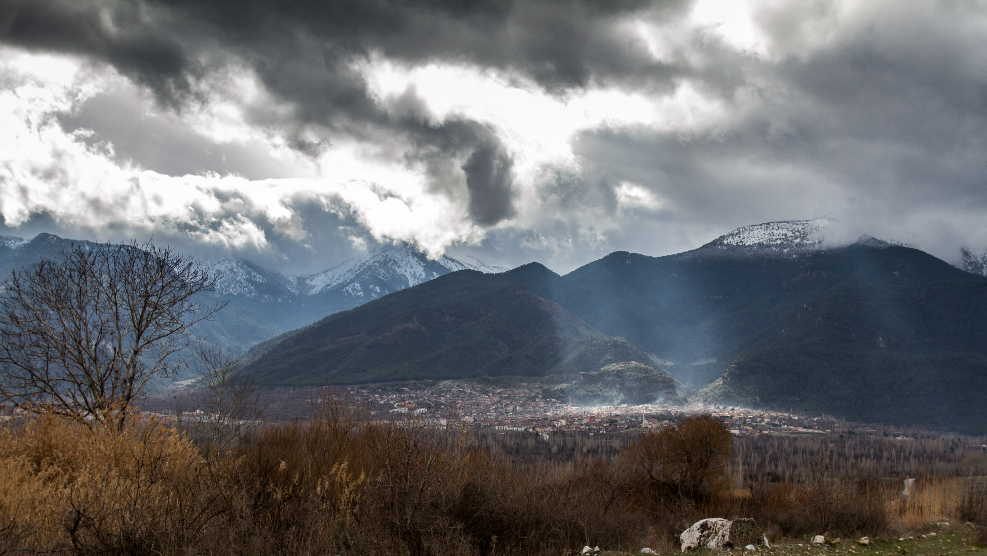På vei ut til Honaz