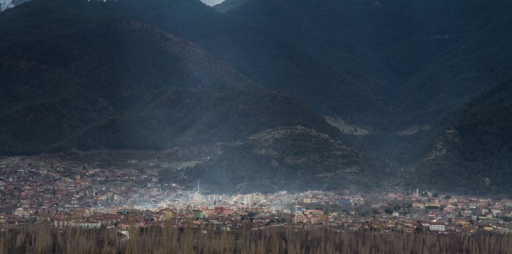 På vei ut til Honaz