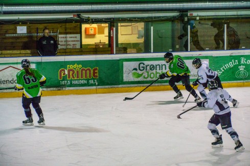 Ishockeykamp i Halden ishall
