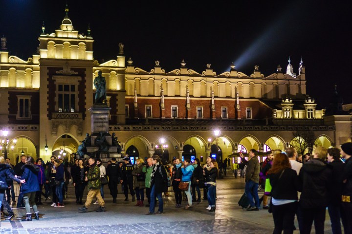Vi er i Polen og feirer Stines 60-årsdag med Karin og Tor