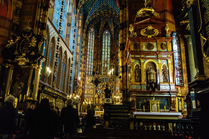 Stine og jeg besøker Mariakirken