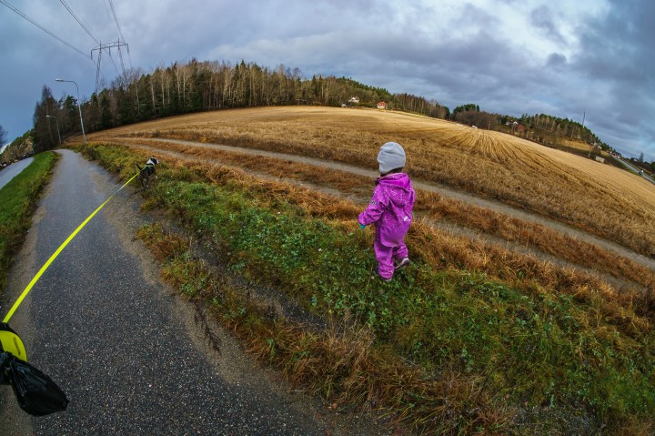 Jenny og Kompis på tur