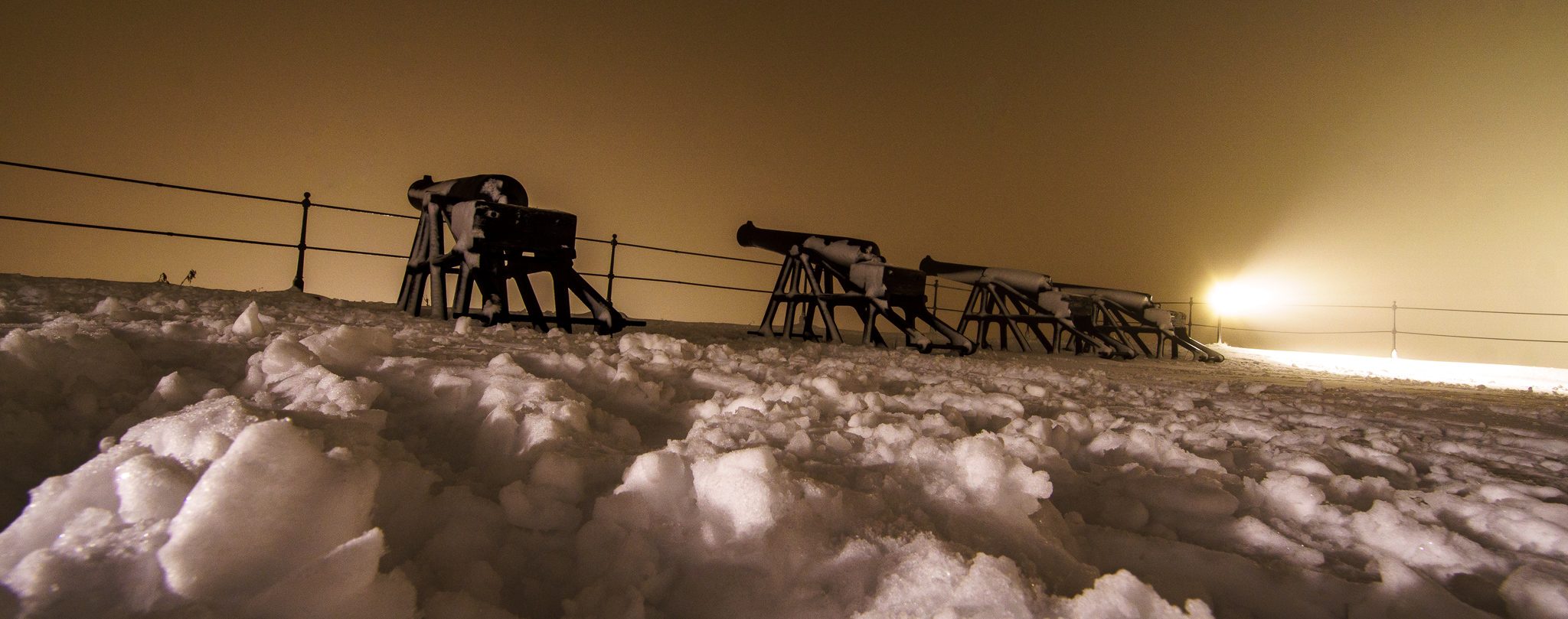 Kveldstur i festningen