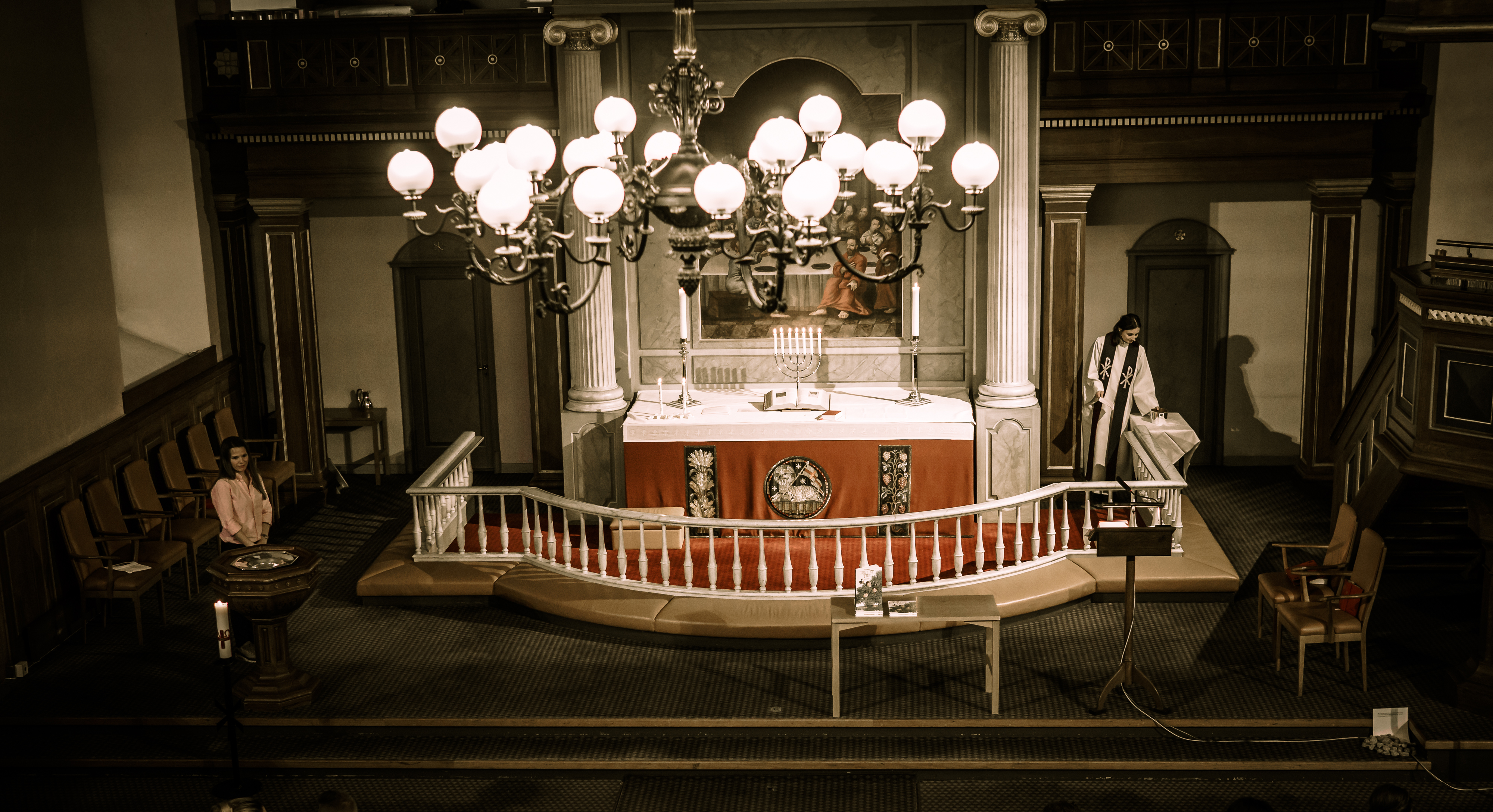 Barnedåp i Østsiden Kirke